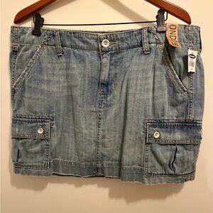 Old Navy Light Blue Denim Skirt NWT size 16